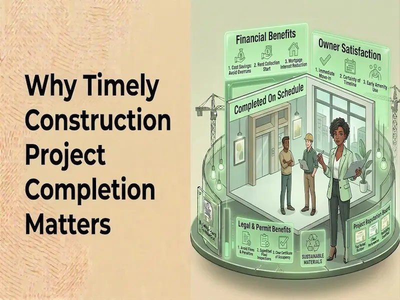 Why timely construction project completion matters